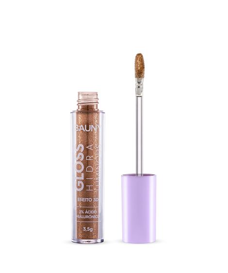 gloss 3d choco glow bauny marrom