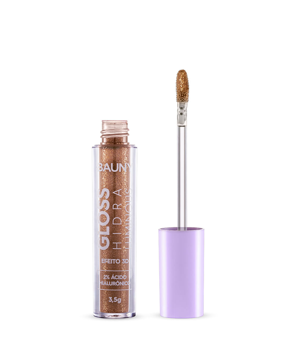gloss 3d choco glow bauny marrom