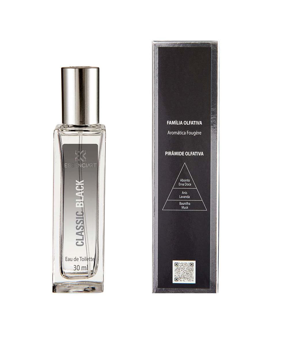 essenciart classic black  edt masc 30ml