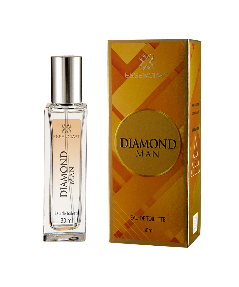 essenciart diamond man  edt masc 30ml