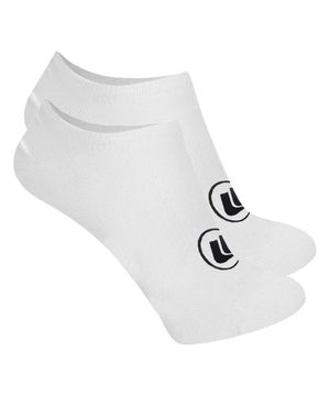 Kit 3 Pares de Meias Esporte Legal Sapatilha Invisível Masculina Branco