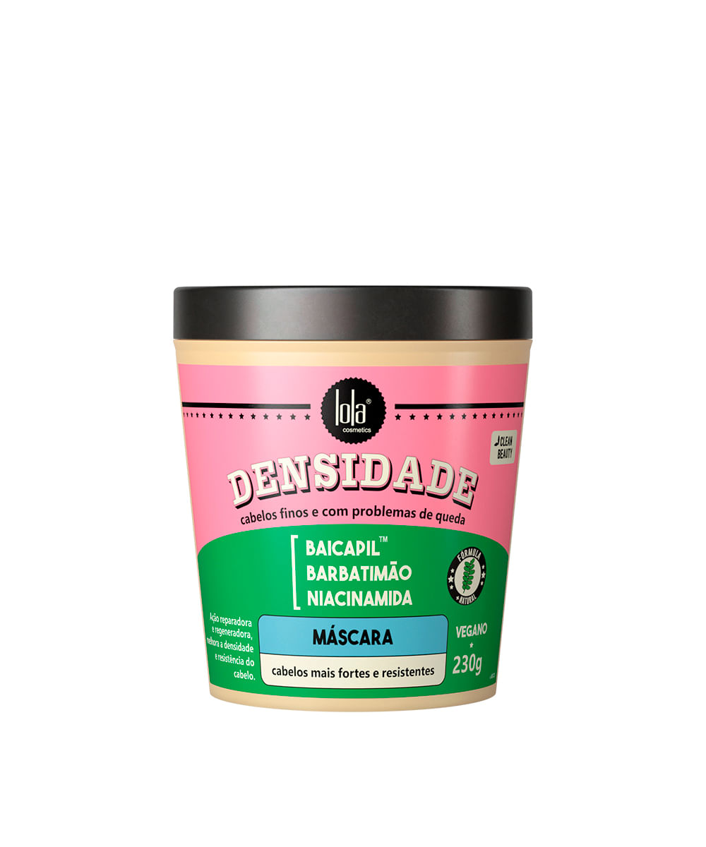 máscara capilar densidade lola cosmetics 230g