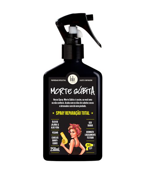 finalizador morte súbita reparação total lola cosmetics 250ml