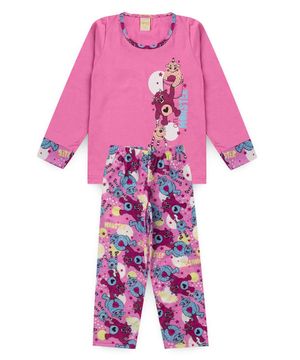 Pijama Infantil Menina Longo