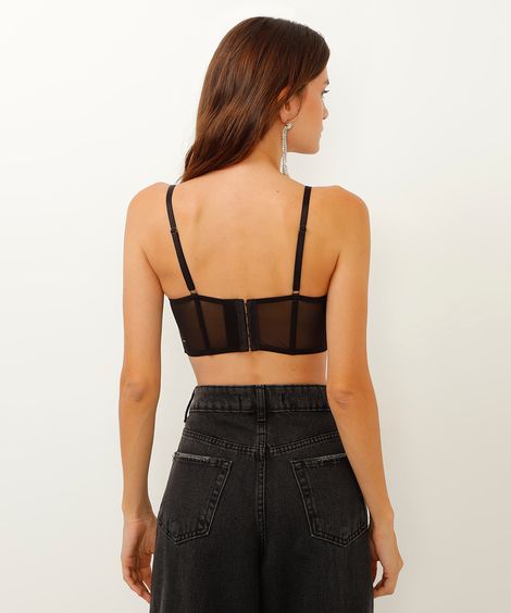 top faixa de poliuretano preto