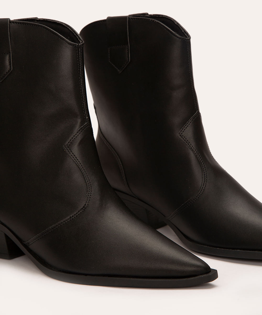 bota country salto baixo oneself preto