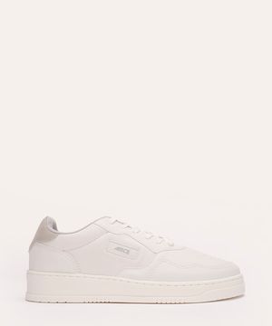 tênis casual com recortes ace branco