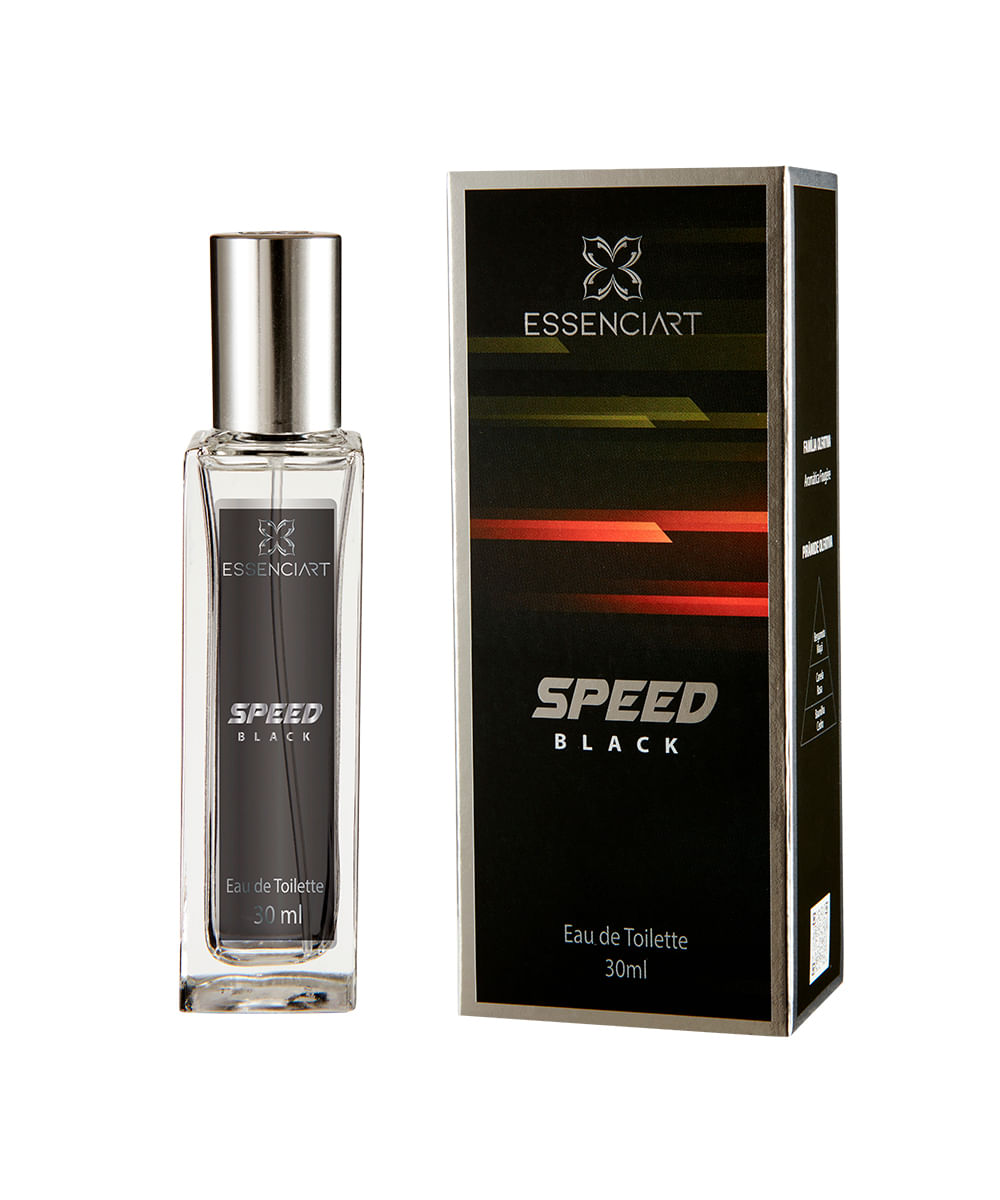 essenciart speed black  edt masc 30ml
