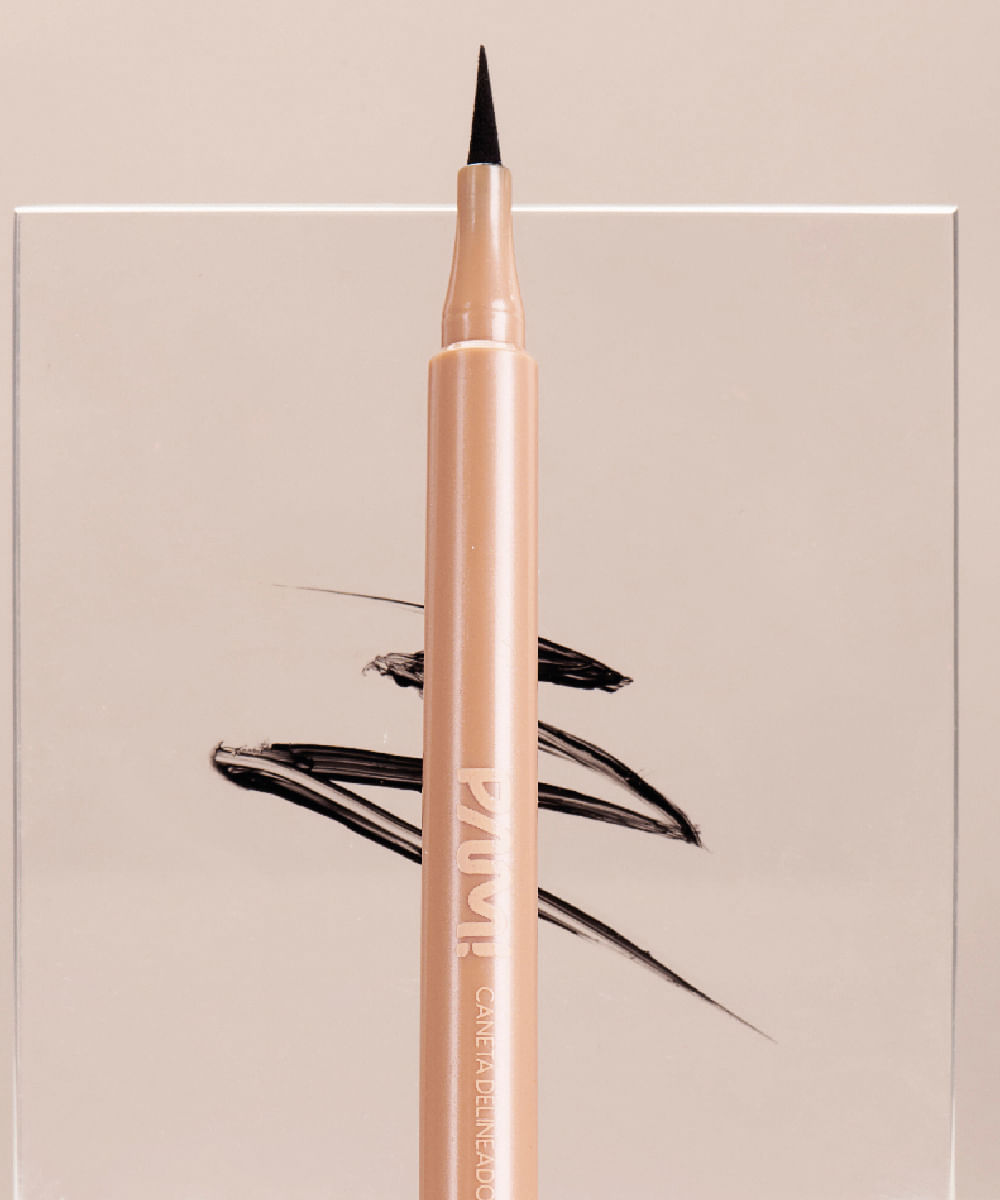 caneta delineadora para olhos speed pam by pamella preta