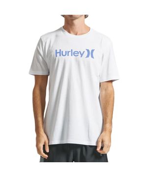 Camiseta Masculina Hurley Silk O&O Solid Branco