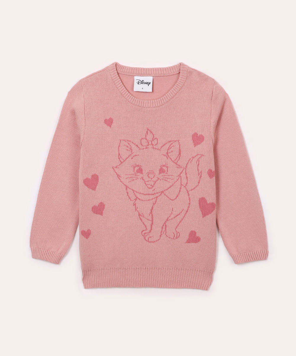 suéter de tricot infantil marie rosa