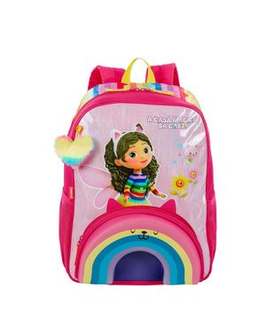 Mochila Grande Gabby Rainbow - Colorido