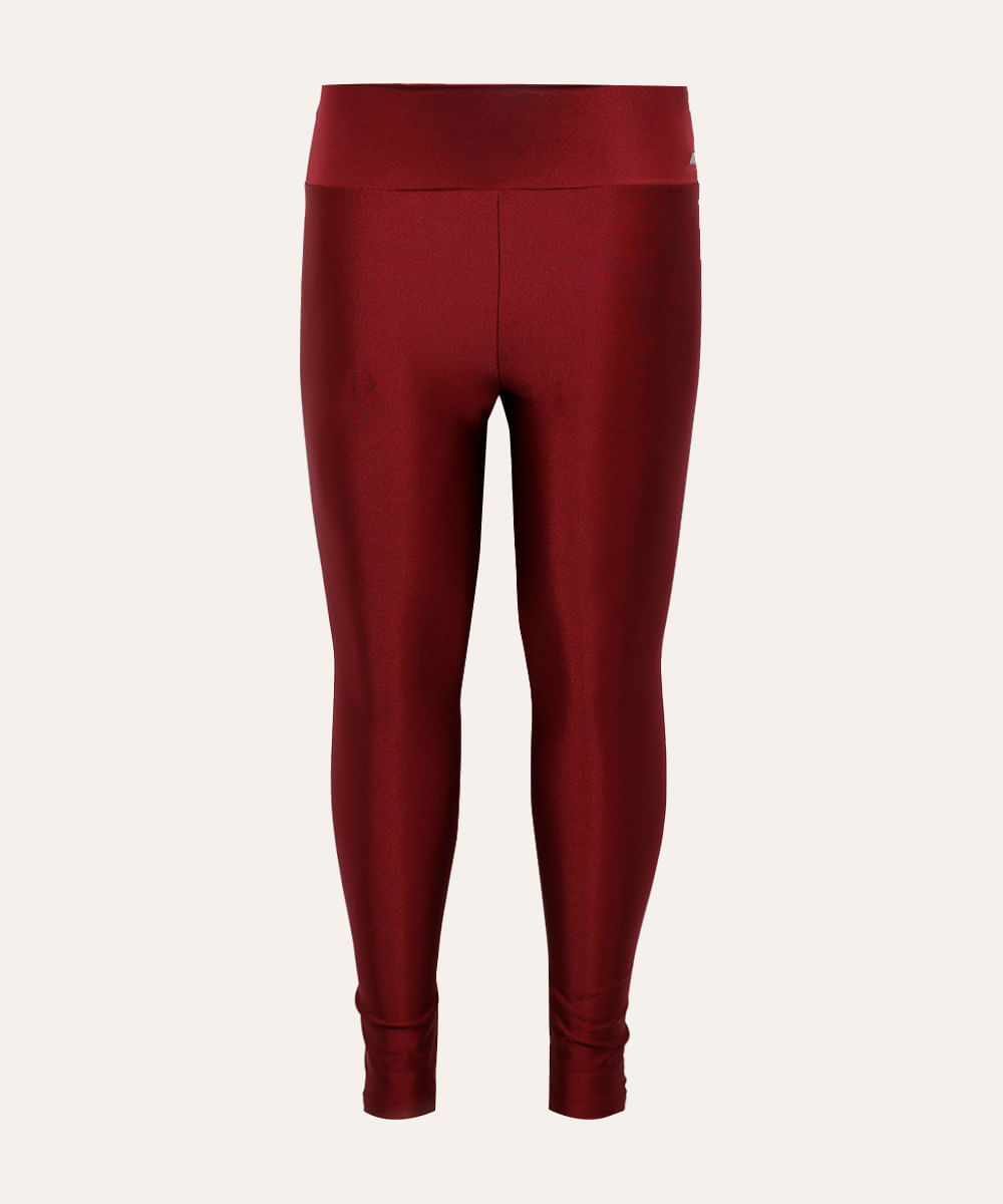 calça legging básica esportiva vinho