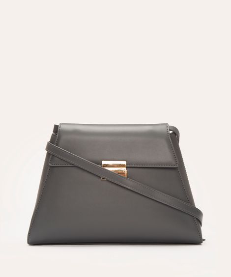 bolsa trapézio mindset cinza