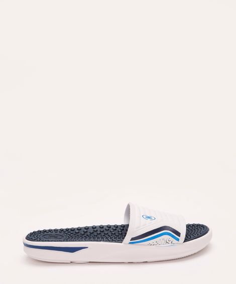 chinelo slide infantil gaspea branco