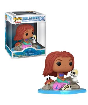 Boneco Funko POP! Deluxe Ariel with Friends