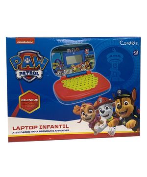 Kit Laptop Do Paw Patrol + Laptop Da Frozen