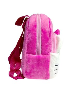 Mochila Infantil de Pelúcia Hello Kitty