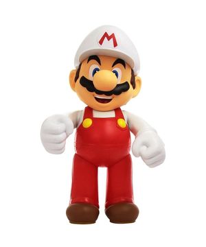 Super Mario - Boneco 2.5 polegadas Colecionável - Mario de Fogo