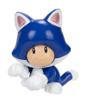 Super Mario - Boneco 2.5 polegadas Colecionável - Toad Felino