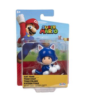 Super Mario - Boneco 2.5 polegadas Colecionável - Toad Felino