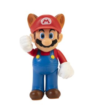 Super Mario - Boneco 2.5 polegadas Colecionável - Mario Guaxinim