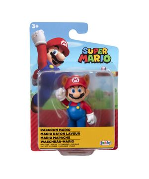 Super Mario - Boneco 2.5 polegadas Colecionável - Mario Guaxinim