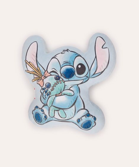 almofada stitch azul