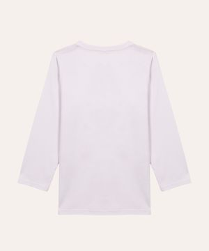 camiseta de algodão infantil patrulha canina branca