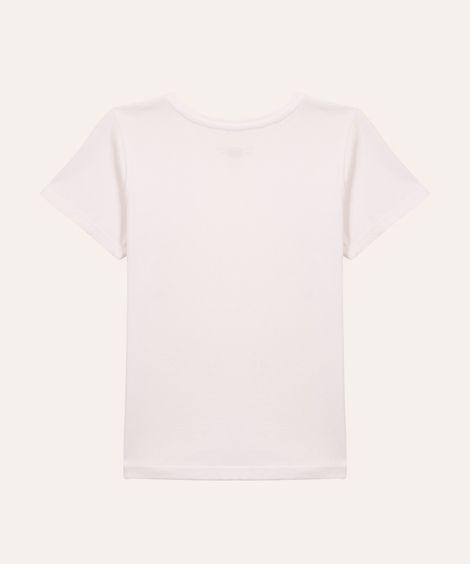 camiseta de algodão infantil hot wheels manga curta branca