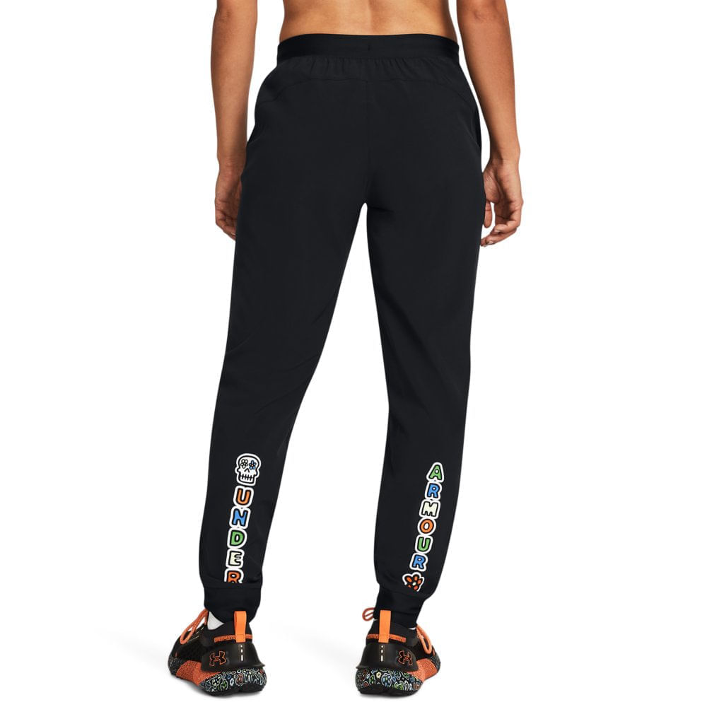 Encontraproduto.com.br - Calça de Corrida Feminina Under Armour Day Of The Dead Sport Woven