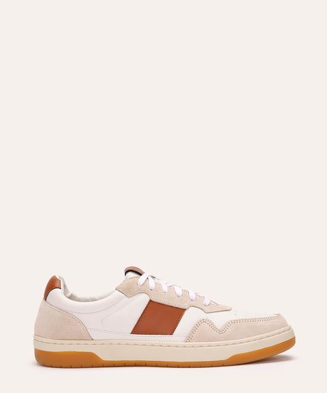 tênis casual recortes bicolor oneself branco