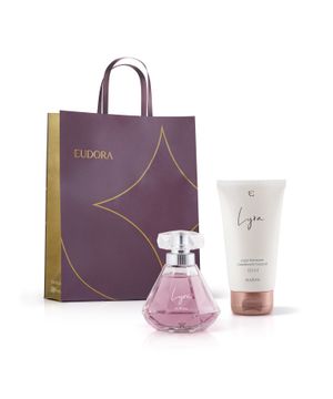 Combo Presente Lyra Desodorante Colônia 75ml com Loção Corporal 150ml com Sacola M