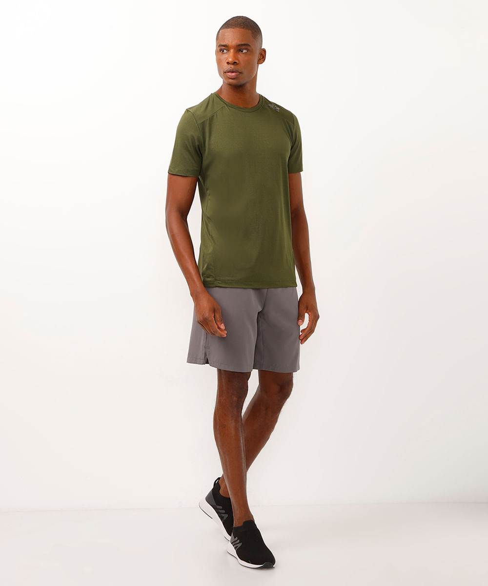 camiseta básica esportiva ace verde