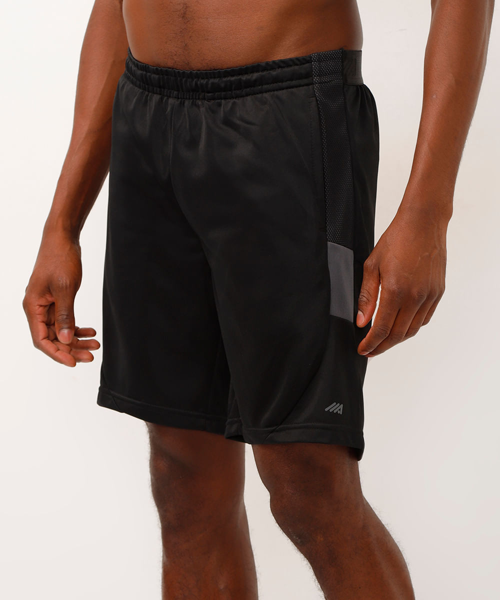 Menor preço em bermuda com bolsos esportiva ace preta