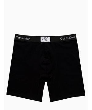 Cueca Masculina Long Boxer Cotton 1996 Calvin Klein Underwear - Preto