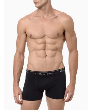 Cueca Masculina Trunk Modern Cotton Seamless Calvin Klein Underwear - Preto