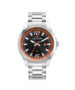 Relógio Technos Masculino Racer Basico Prata - 2115TWP/1P