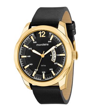 relógio mondaine analógico 99216GPMVDH2KF dourado