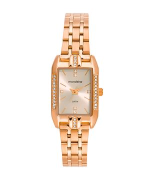 relógio mondaine analógico 32756LPMKRE3K1 rosa