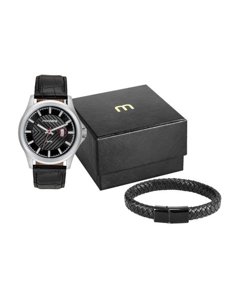 relógio mondaine analógico 3505G0MVNH3KF prateado