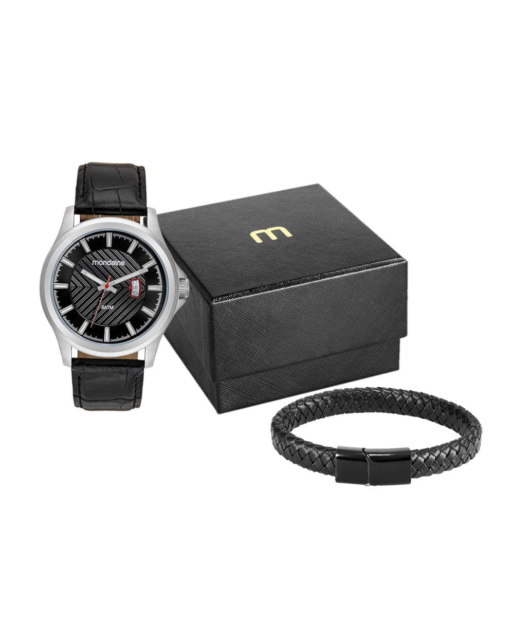 relógio mondaine analógico 3505G0MVNH3KF prateado