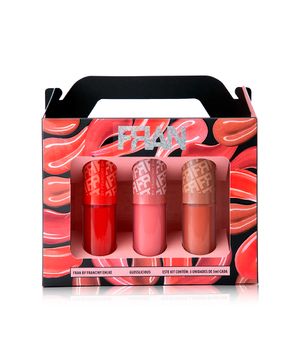 kit glosslicious gloss labial  com  3 unidades fran by franciny ehlke colorido