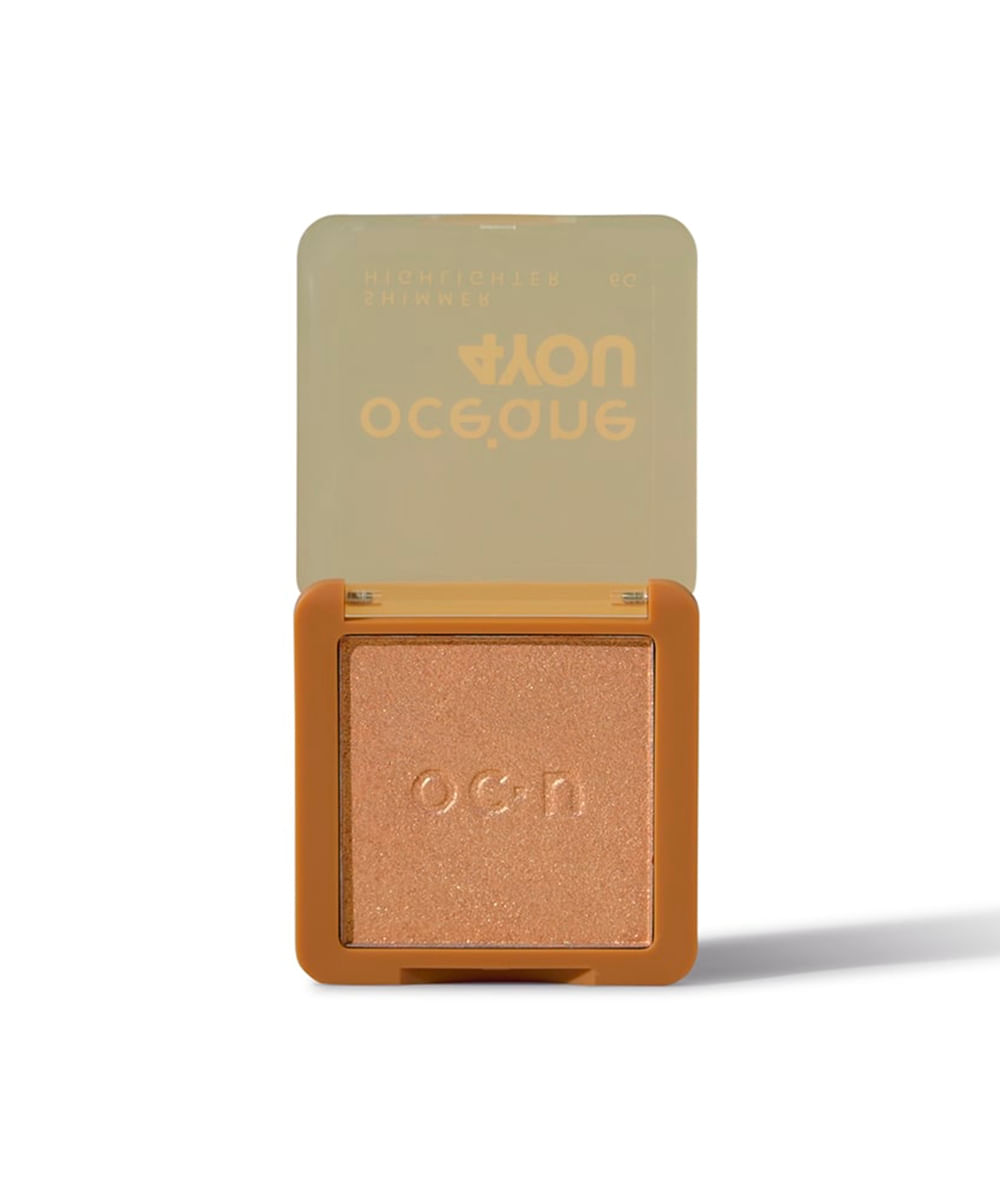 shimmer highlighter 4 you iluminador em pó océane gold