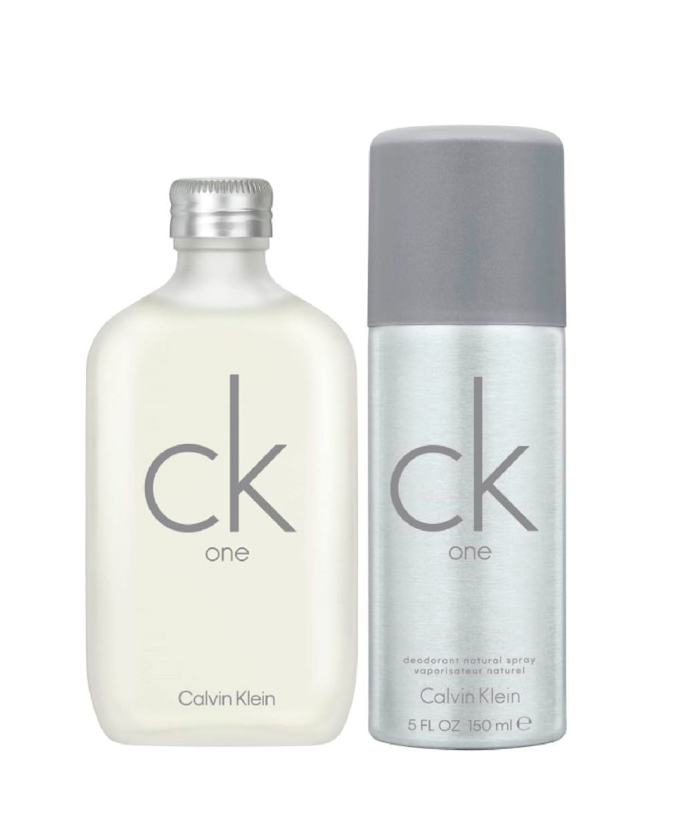 kit calvin klein ck one coffret eau de toilette 100 ml