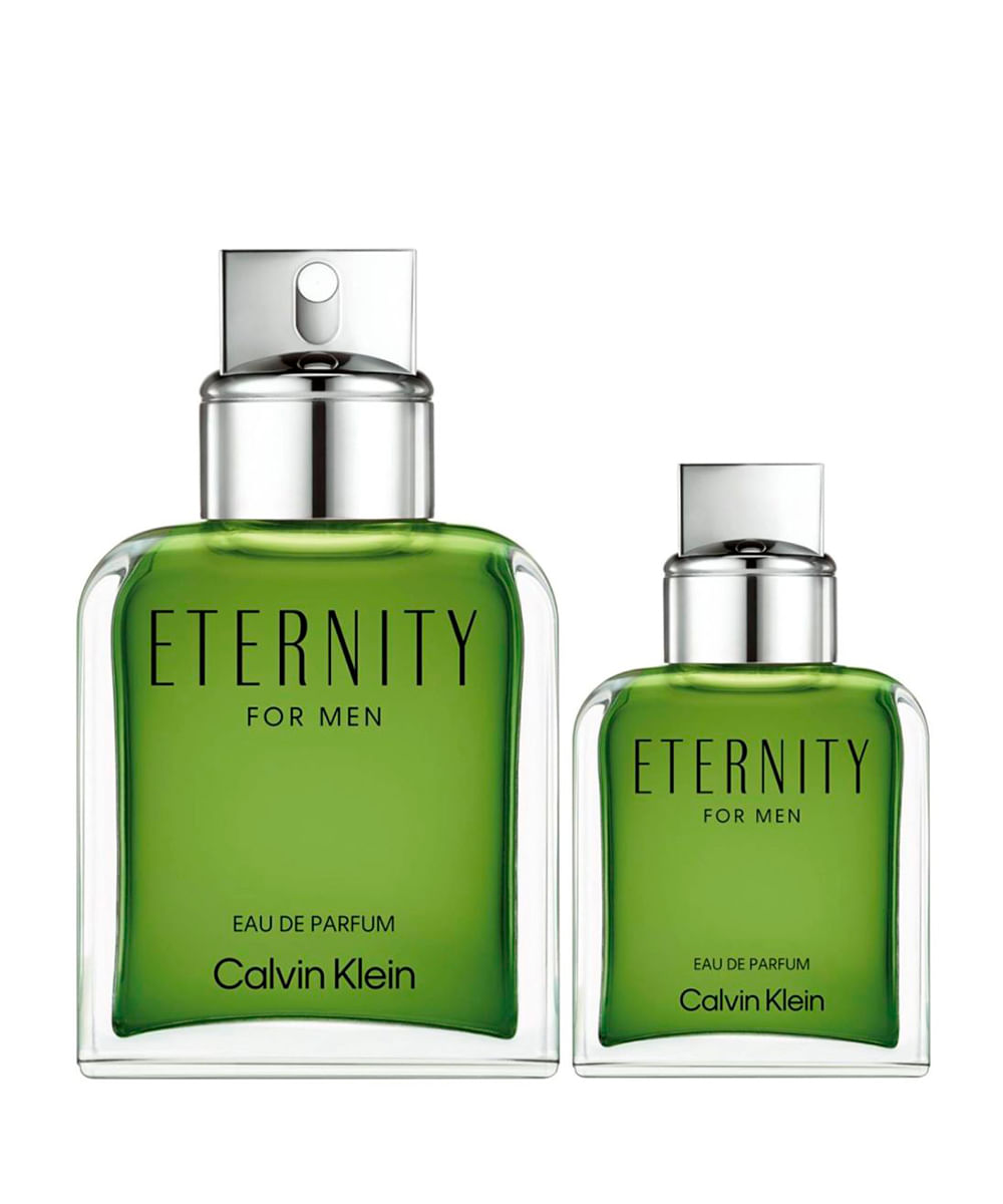 kit ck eternity for men eau de parfum calvin klein 100ml