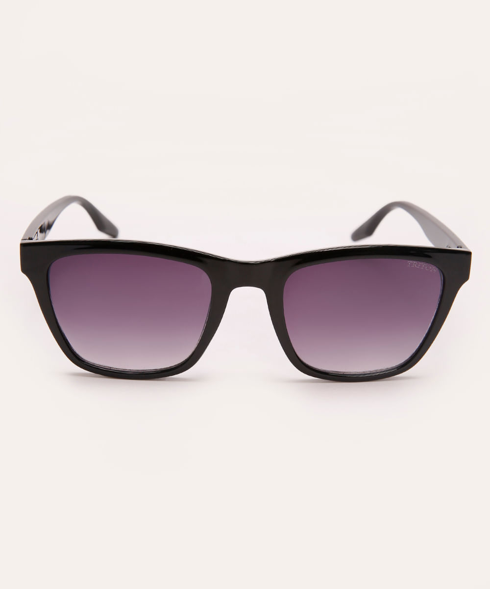 óculos de sol triton quadrado preto