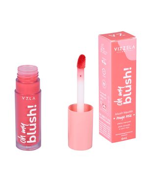 Blush Líquido Vizzela Oh My Blush