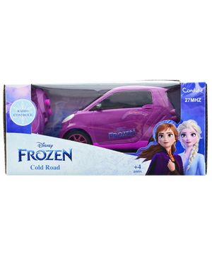 Veiculo Cold Road Frozen Rc 3 Func - Roxo