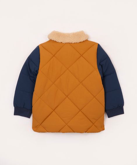 jaqueta bomber infantil com bolsos colorida